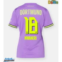 Borussia Dortmund Ethan Nwaneri #18 Tredjedrakt Dame 2026-27 Kortermet